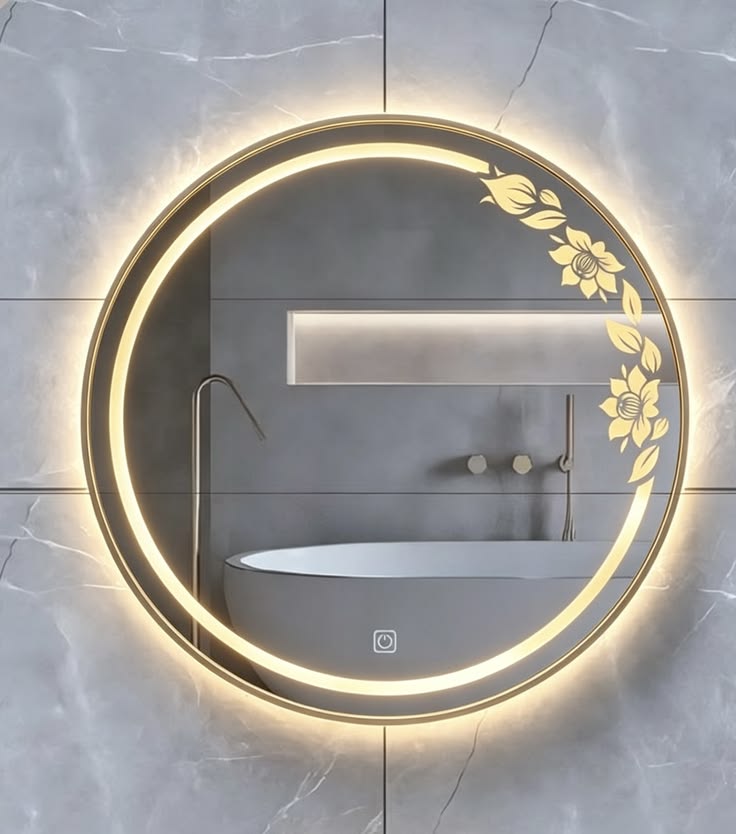 24x24 Led Mirror