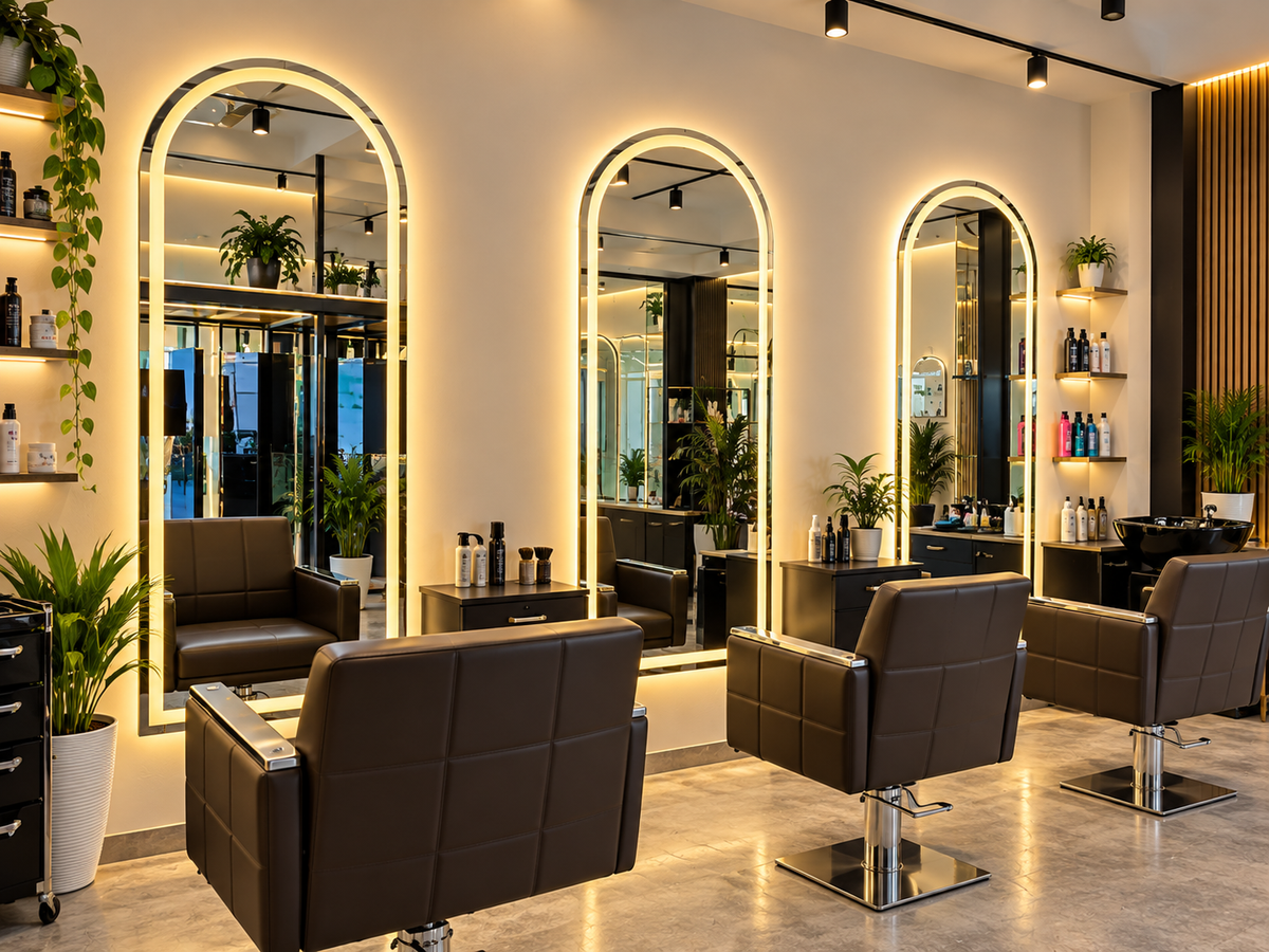Illuminated Arch Mirrors