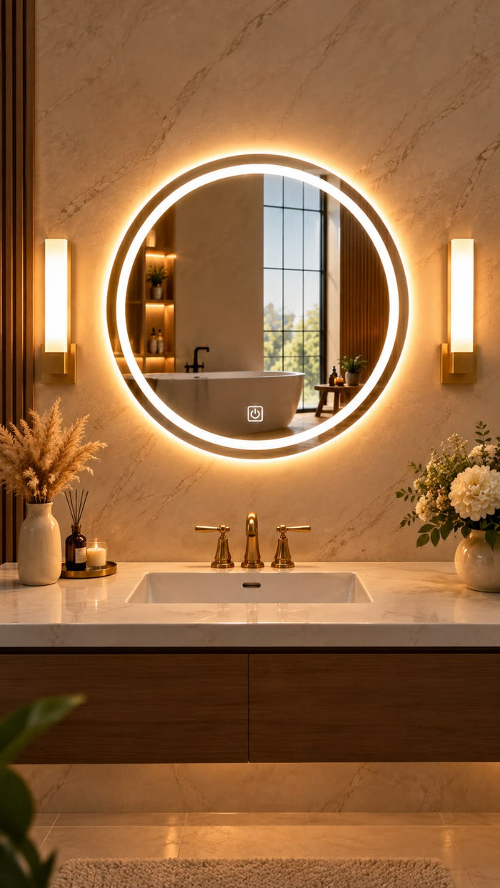 24x24 Led Mirror